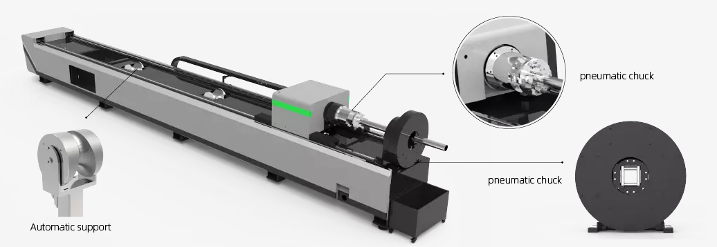 máy cắt laser ống