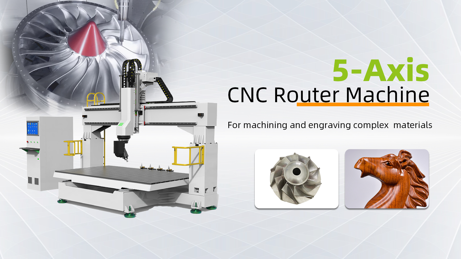 Máy định tuyến CNC 5 trục ATC Leapion đa chức năng