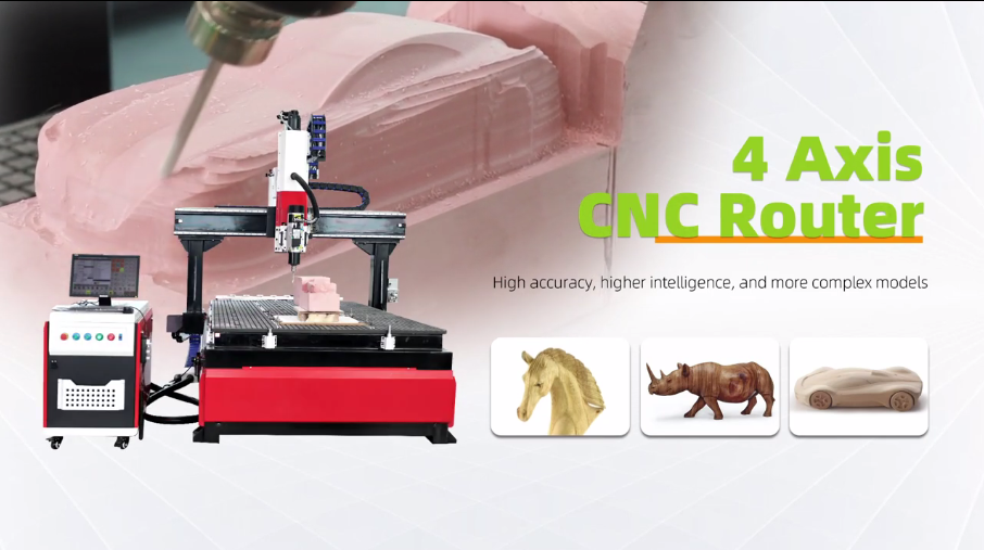 Máy định tuyến CNC 4 trục Leapion