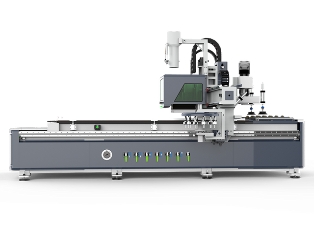 Máy định tuyến CNC hai đầu cắt và khoan LR-DEx