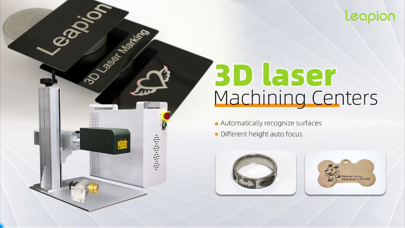 Máy khắc laser sợi quang Leapion 3D