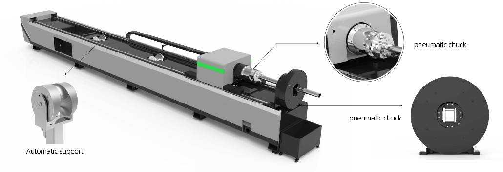 máy cắt laser ống sợi